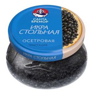 Kavijar crni jesetra imitacija Santa Bremor
