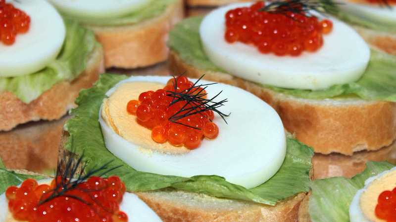 Kavijar crveni s čime jesti. S ruhanim jajima